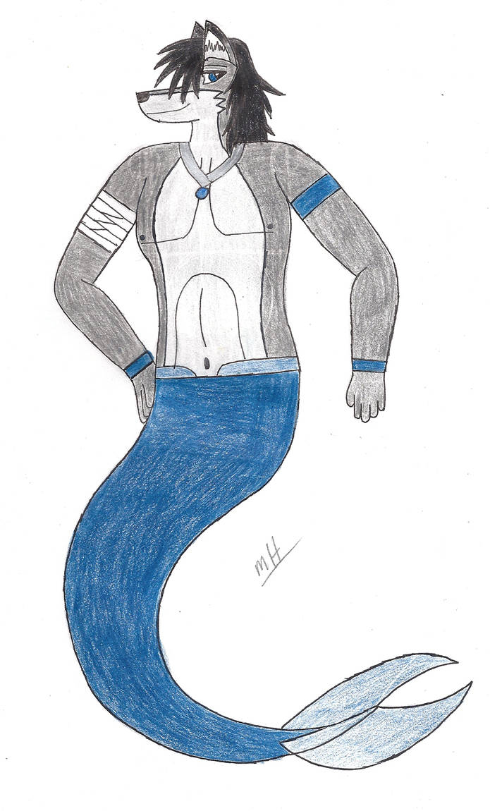 Merwolf Maku's Merwolf form by MasterofWolves99 on DeviantArt