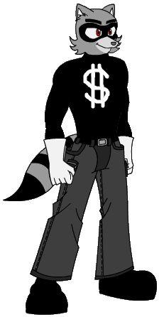 Raccony Randal Randall Raccoon (PNG) by jacobstout on DeviantArt