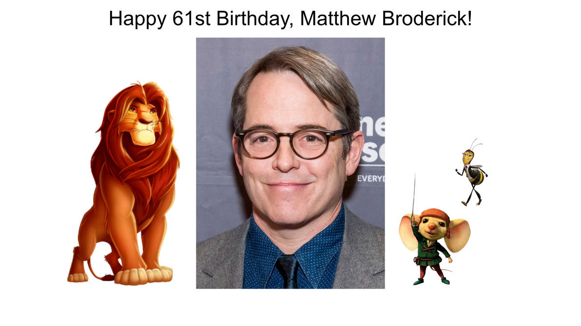 Matthew Broderick’s 61st Birthday by jacobstout on DeviantArt