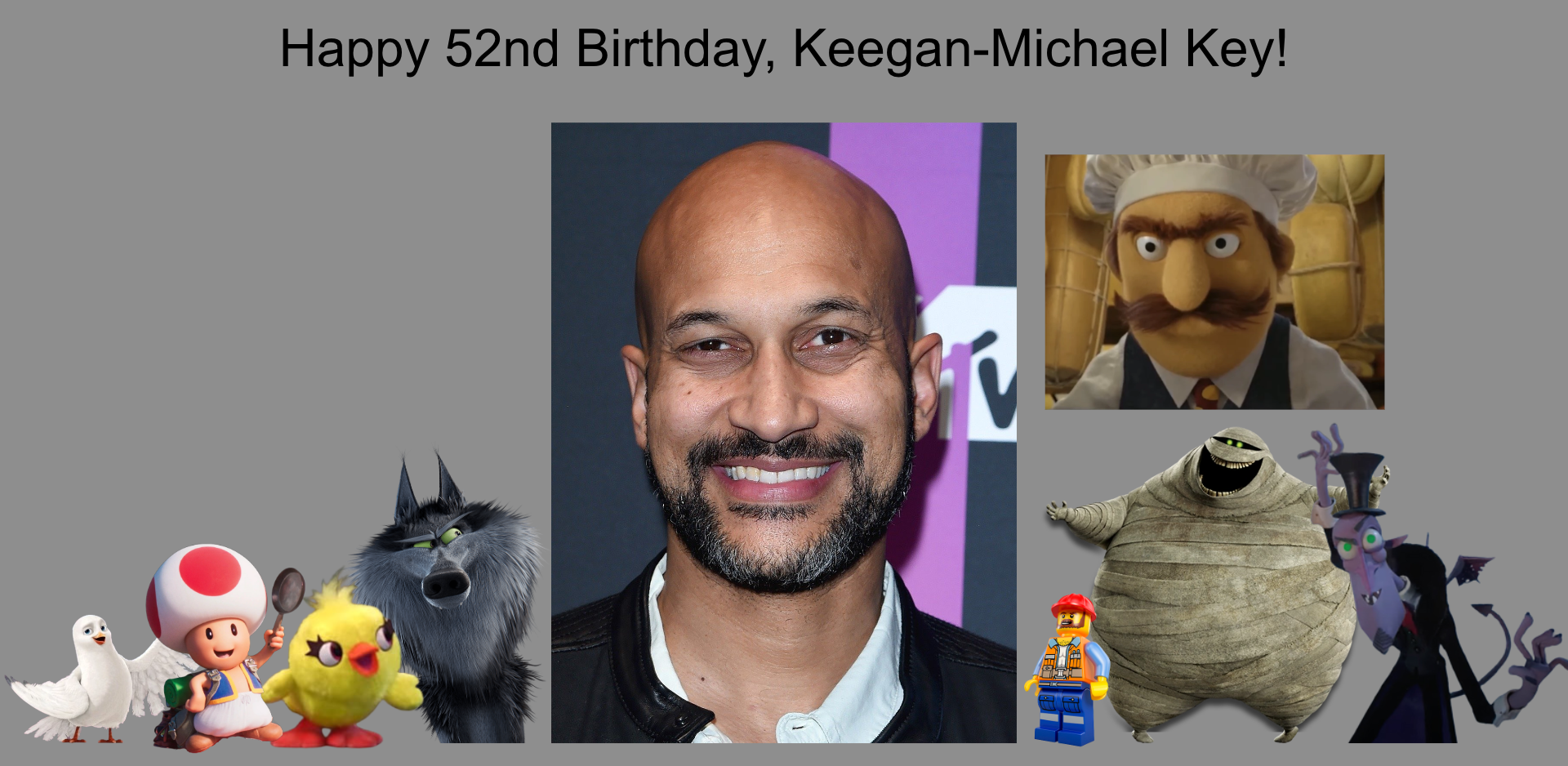 Keegan-Michael Key’s 52nd Birthday by jacobstout on DeviantArt
