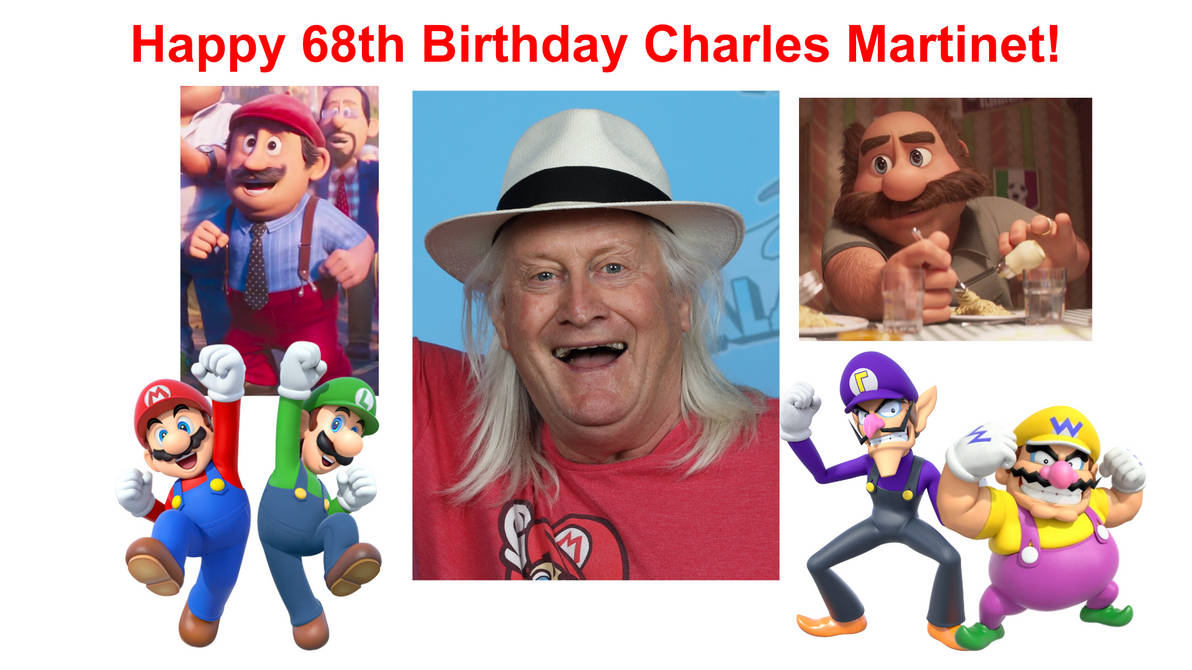 Charles Martinet’s 68th Birthday by jacobstout on DeviantArt