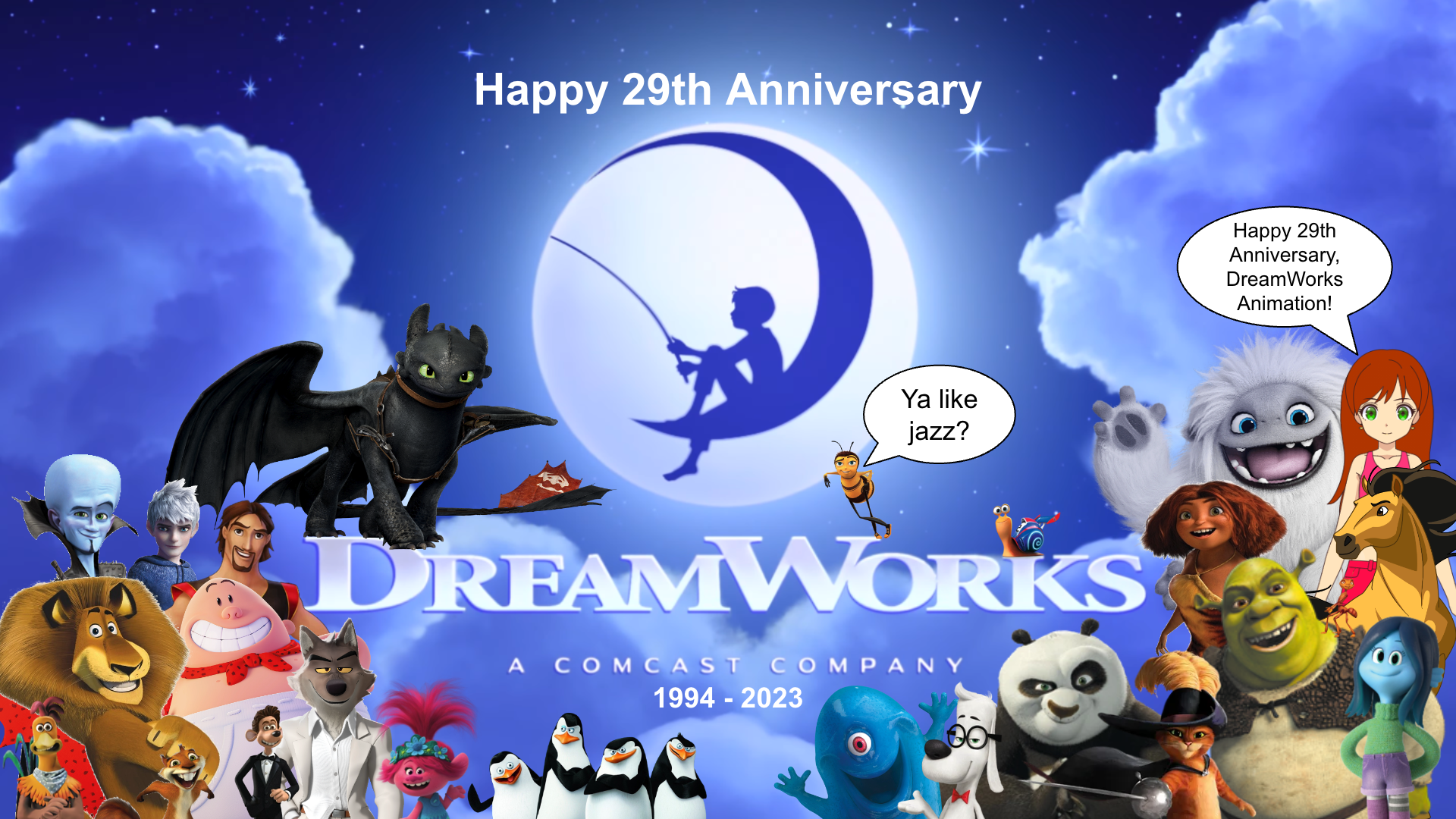Dreamworks Style. Deviantart DreamWorks' (Late) 29th Anniversary by jacobstout on DeviantArt