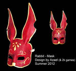 Rabbit Mask by Azael047