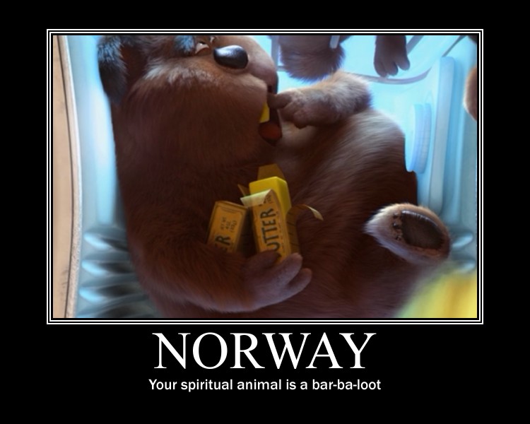 Hetalia Norway Motivational Poster