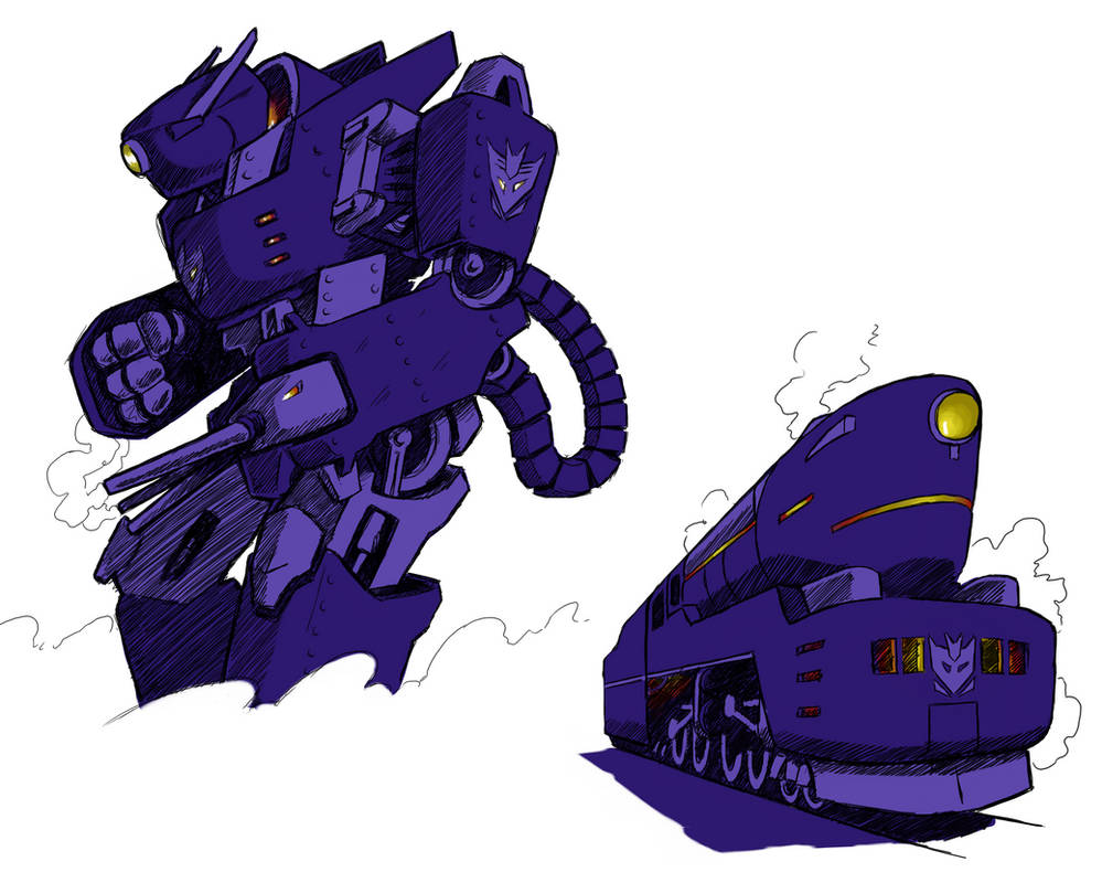 A Train Races Shockwave 1940s Shockwave by Ulysses-MK1 on DeviantArt