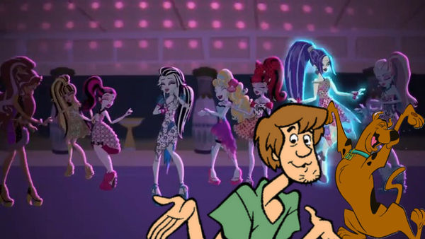 Shaggy And Scooby At The Monster High Dance Party By Spiderpham On Deviantart 