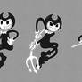 BATIM - Bendy Action Poses