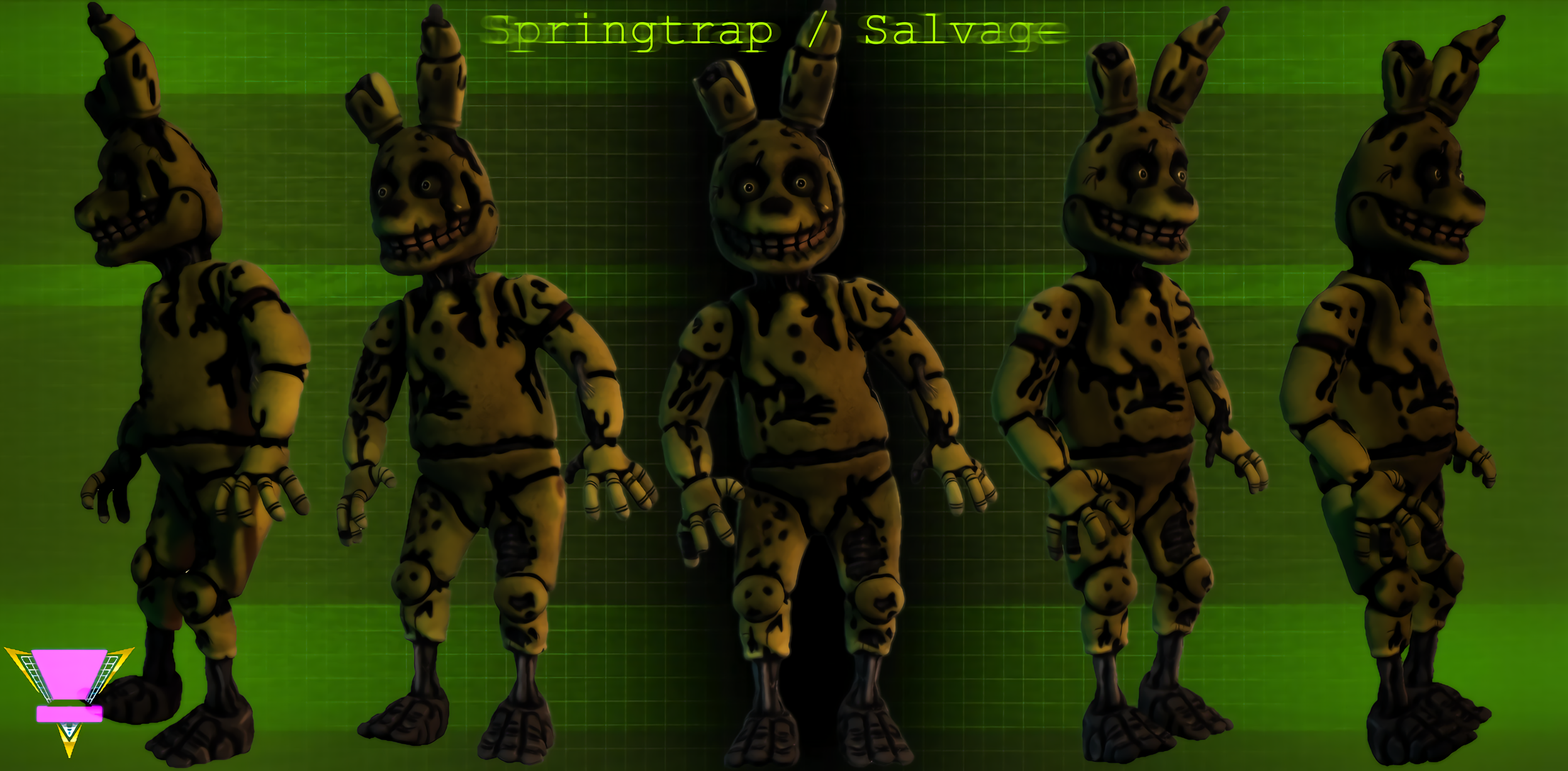 Five nights at Freddy's 3 killer concept: The Revenant (Springtrap