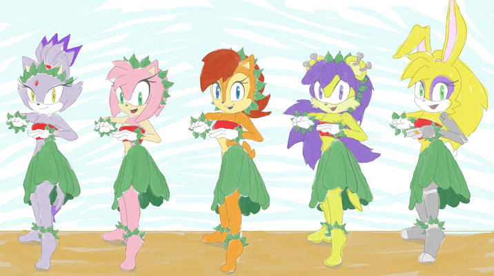 Sonic Girls - He Mele No Lilo