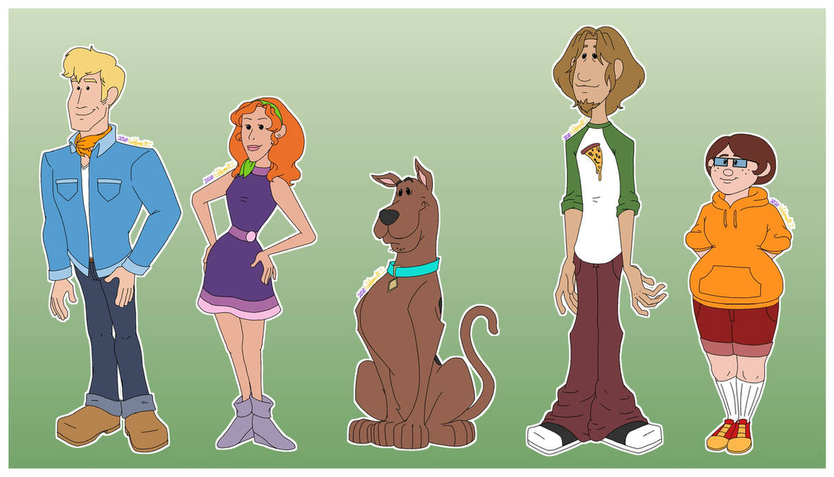 Scooby Gang Redesigns by PizzaPie30 on DeviantArt
