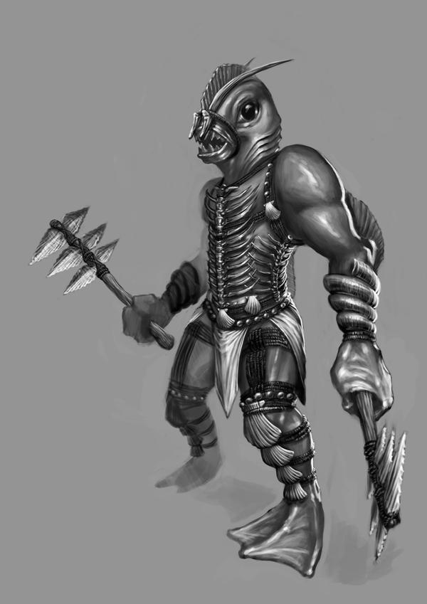 Fishman warmaster by Machasamatman on DeviantArt