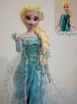 Elsa the Snow Queen OOAK