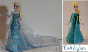 Elsa the Snow Queen OOAK