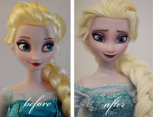 Elsa the Snow Queen OOAK