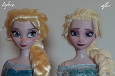 Elsa the Snow Queen OOAK