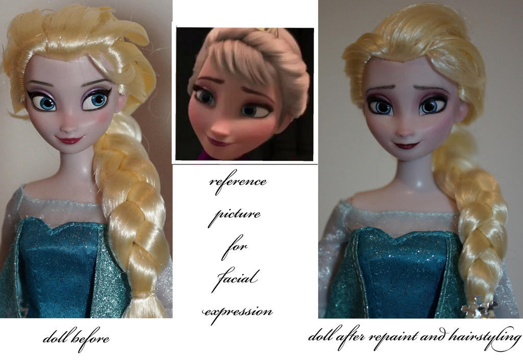 Commissioned Elsa repaint by lulemee on DeviantArt