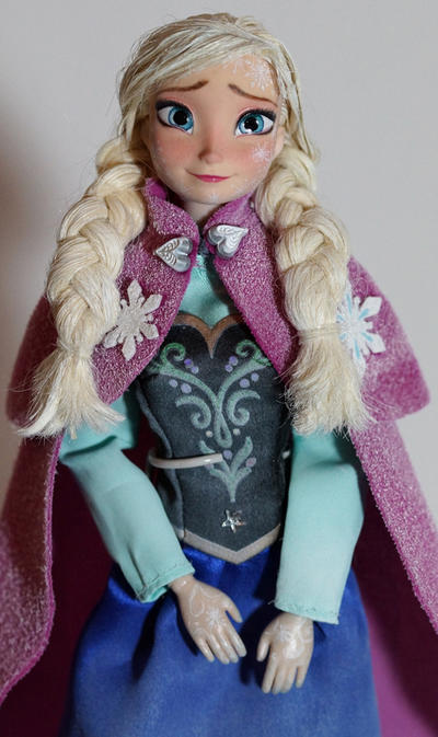 Frozen Heart - Anna OOAK doll