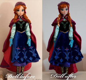 LE Snow Gear Anna OOAK doll