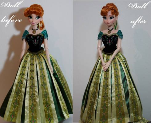 LE Coronation Anna OOAK Doll