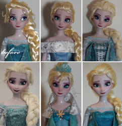 One doll - many faces!