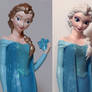 OOAK Elsa money box repaint
