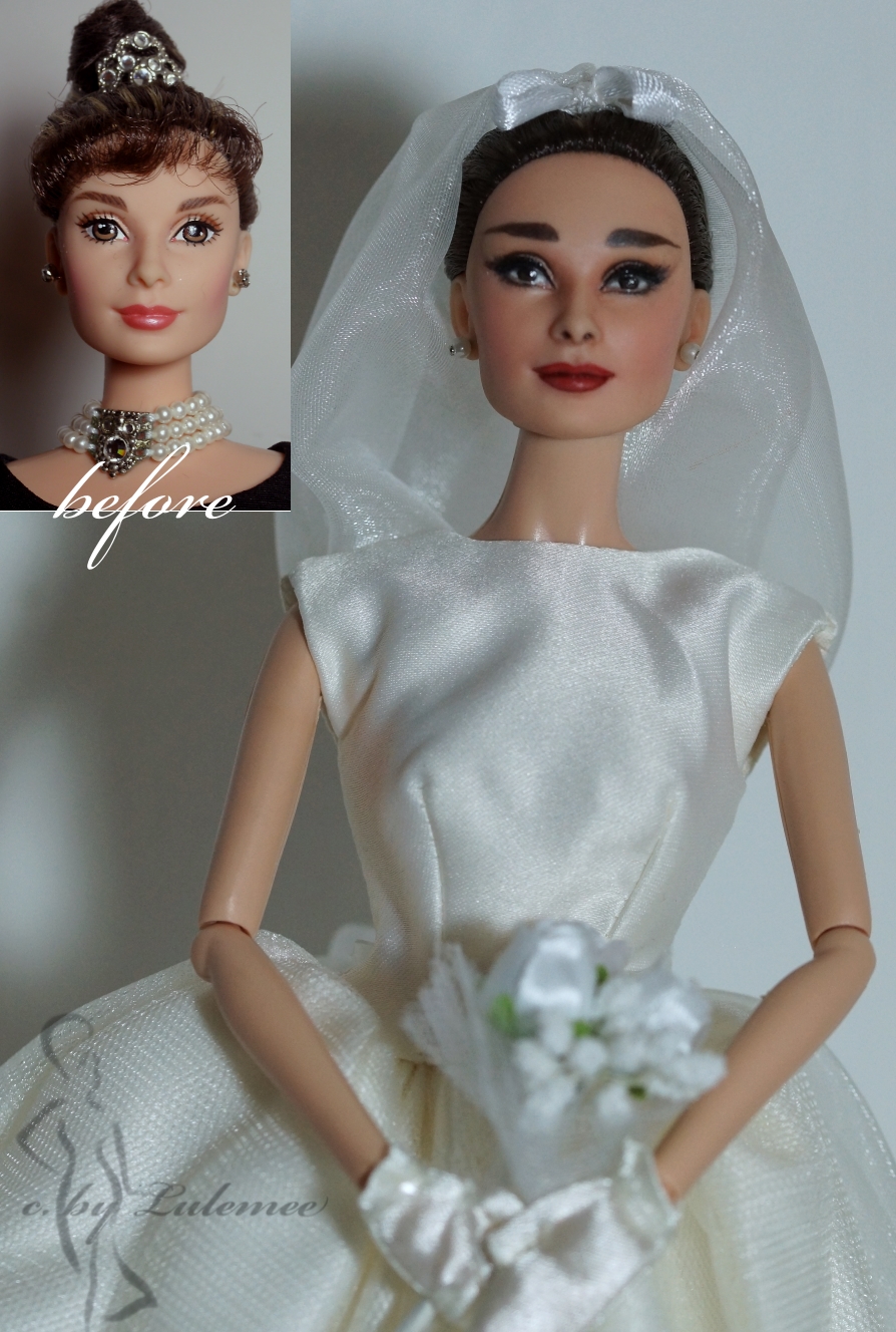 Audrey Hepburn OOAK doll