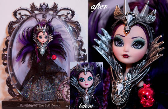 SDCC Raven Queen doll repaint