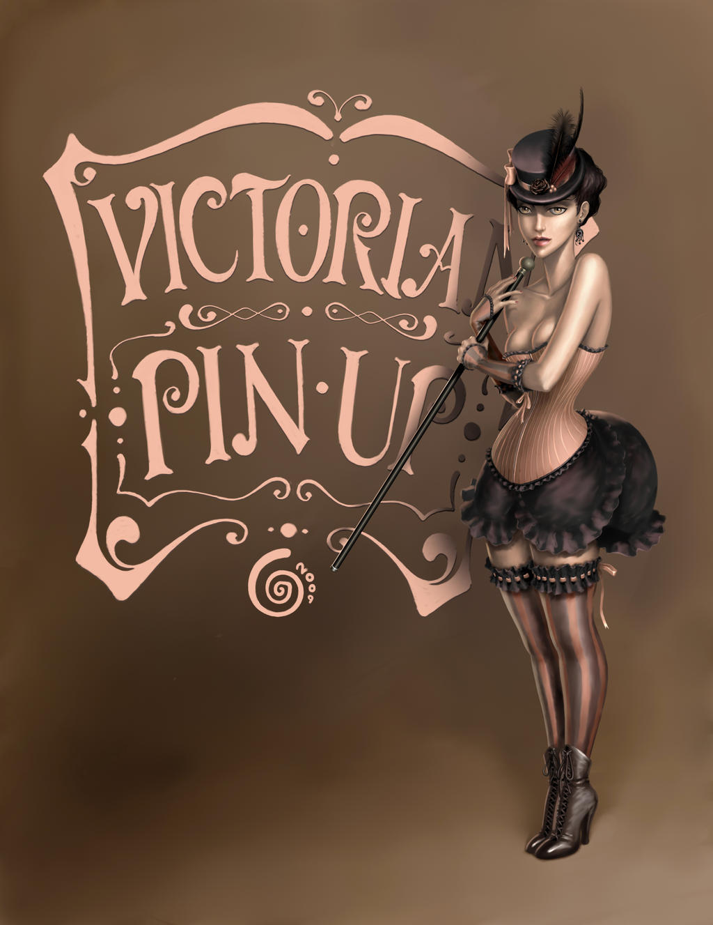 Victorian Pin Up