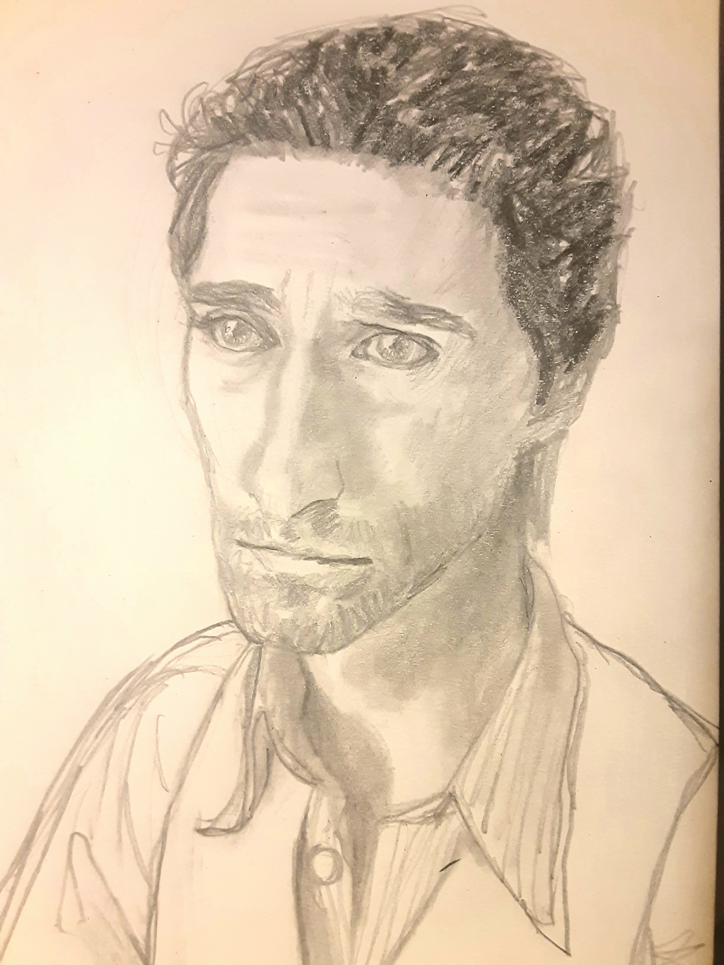 Adrian Brody sketch by LostAgness on DeviantArt
