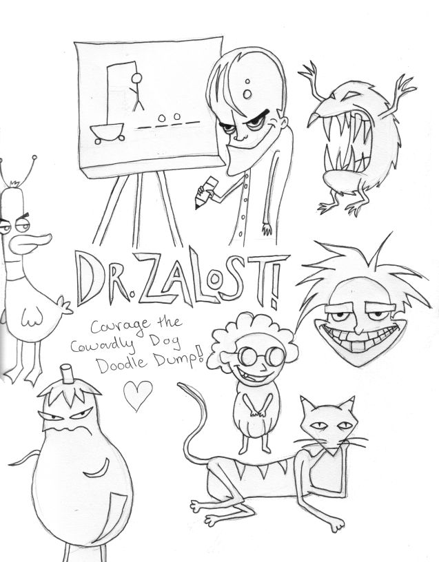 Courage Doodle Dump by Kellatrix on DeviantArt