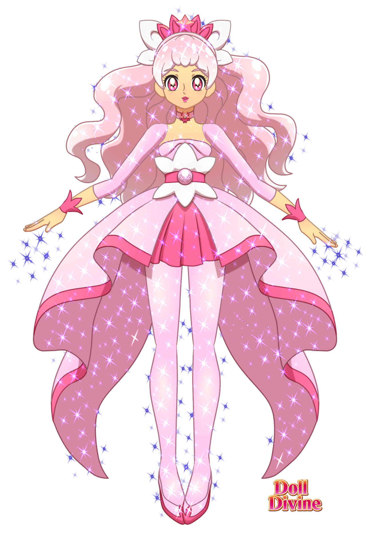 Precure oc: Cure Glitter by MissPokefairy on DeviantArt