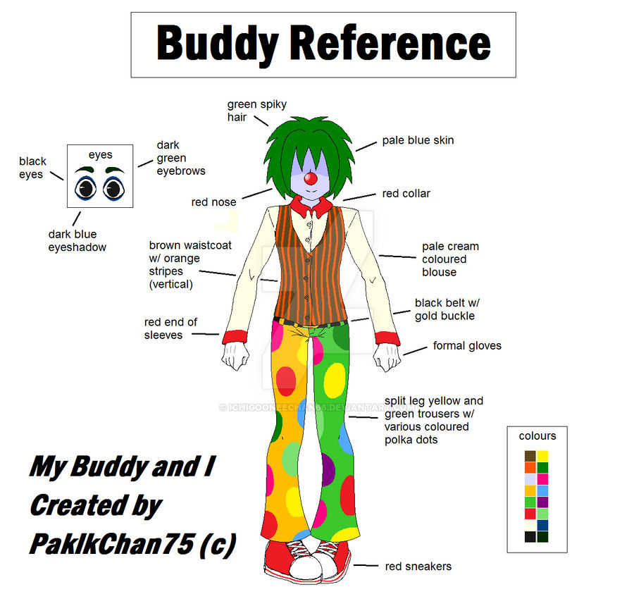 My Buddy and I: Buddy the Clown Reference