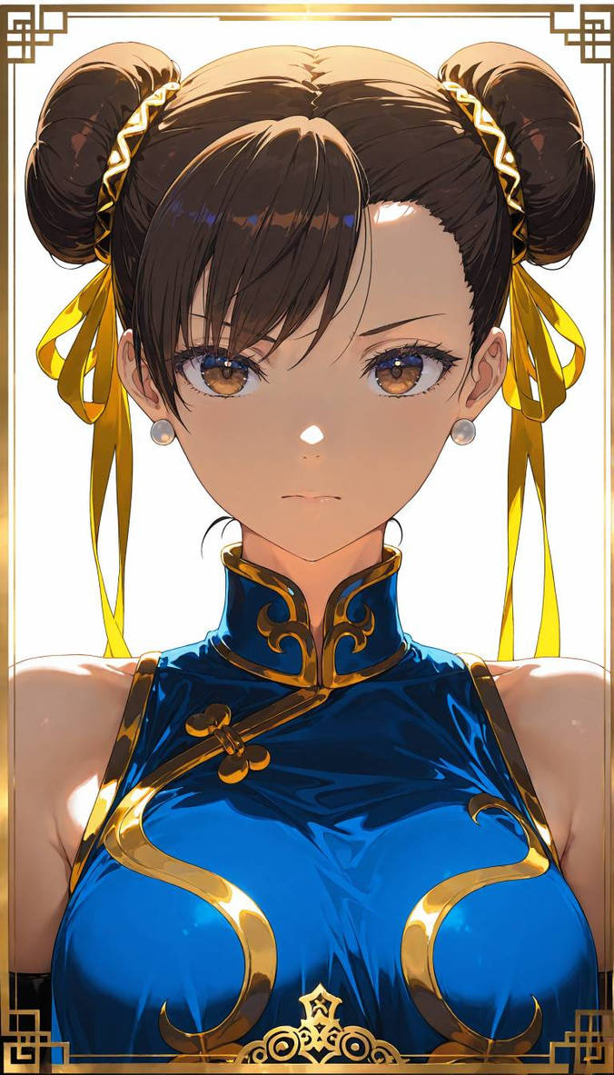Chun-Li Portrait! by Katinka86 on DeviantArt