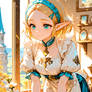 Princess Zelda as Maid