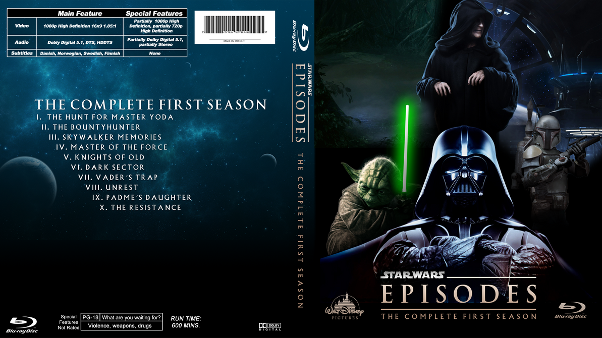 Star Wars: Episodes - Complete First Season by modroid on DeviantArt