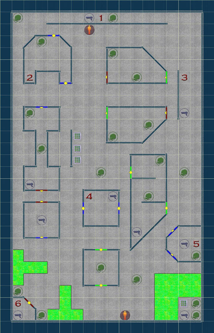 Frag Map In R Frag Board Game - Base Map by FuzzySadist on DeviantArt