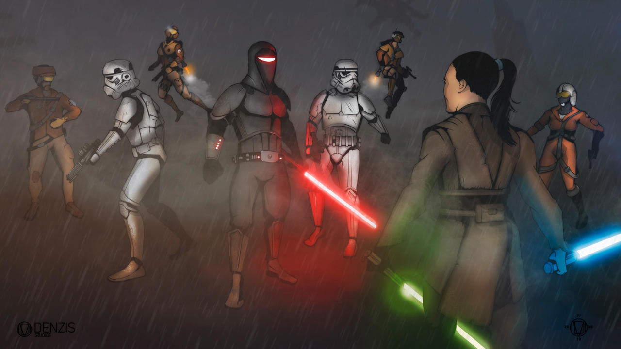 Shadow Guard Sw Emperor's Shadow Guard vs Jedi by MarDenzis on DeviantArt