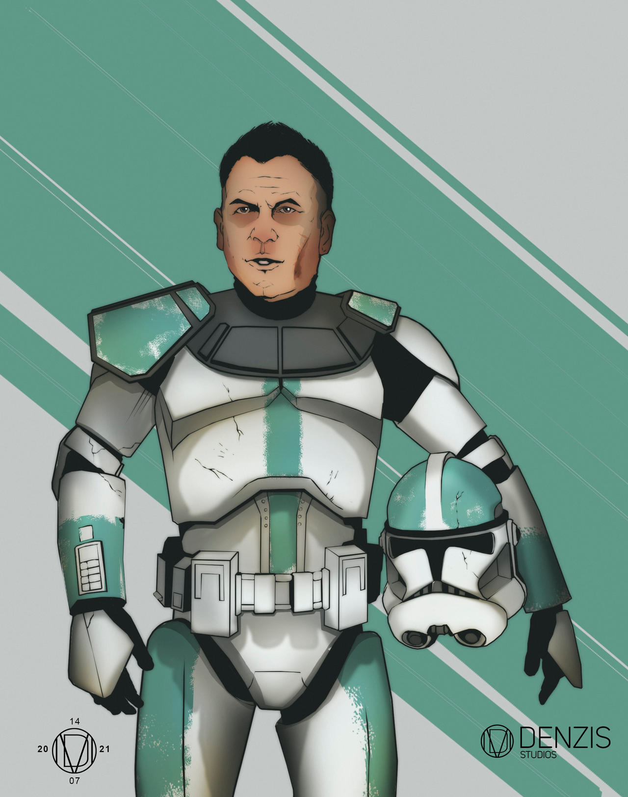 Gcc Howzer Captain Howzer, clone trooper by MarDenzis on DeviantArt
