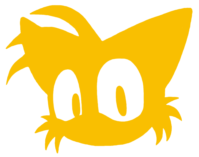 Tails Headshot Tails Head Silhouette by SamSonic on DeviantArt