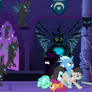 Changelings taking over the New Luna Republic Base