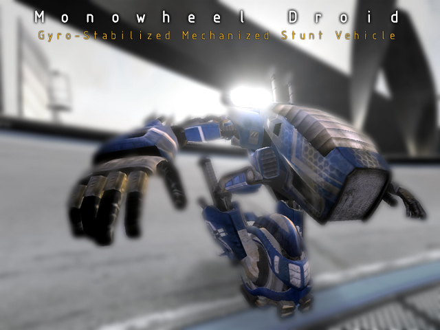 Trackmania Monowheel droid (2)