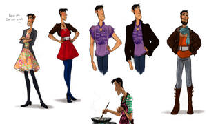 Darren occasional outfits