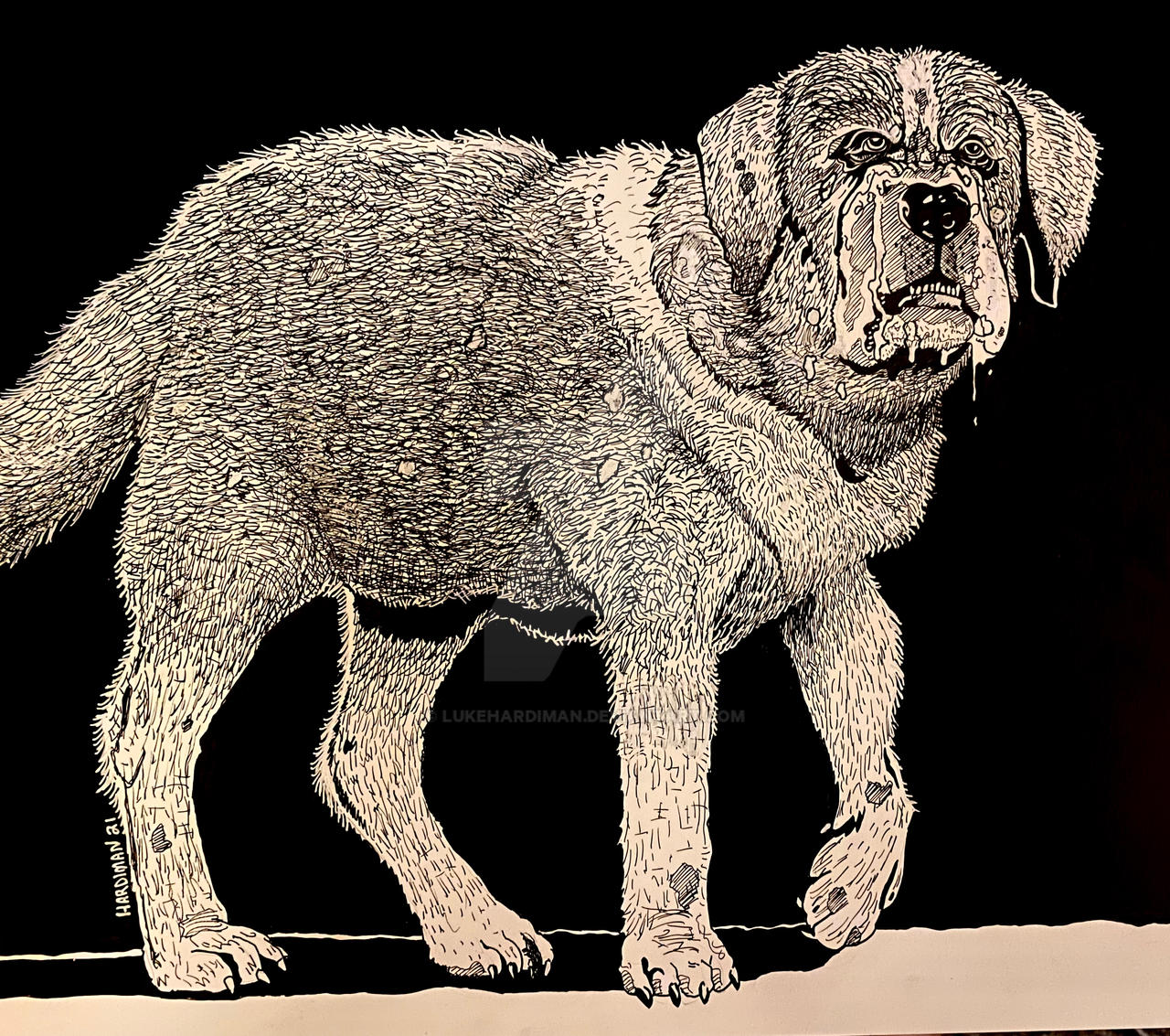 Cujo by LukeHardiman on DeviantArt