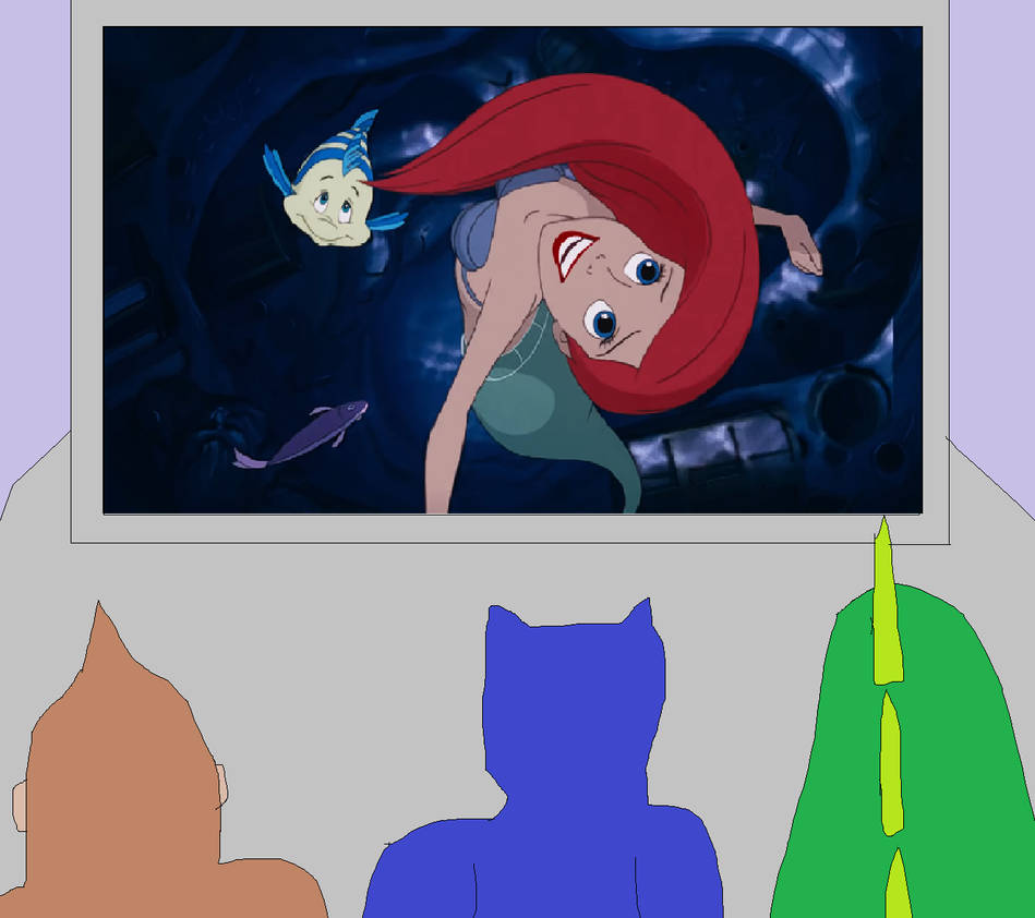 George Ralph Liz George, Ralph, and Lizzie Watch The Little Mermaid by wiryabudisantoso ...