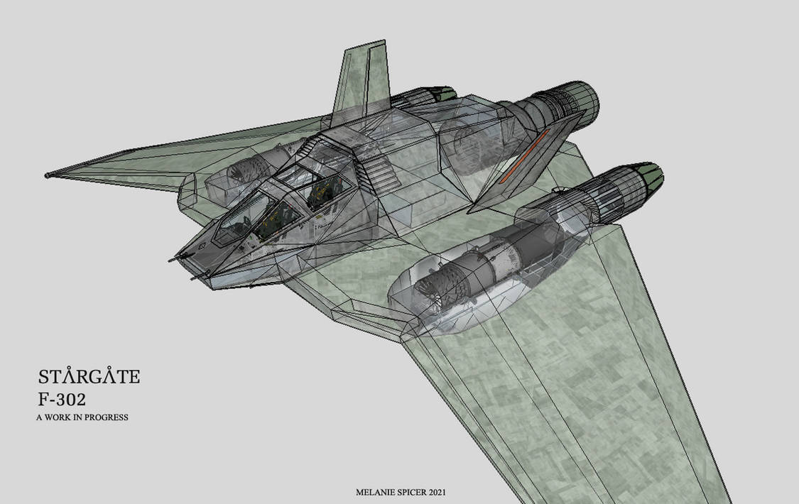 Stargate F-302 X-ray by GateGirl86 on DeviantArt