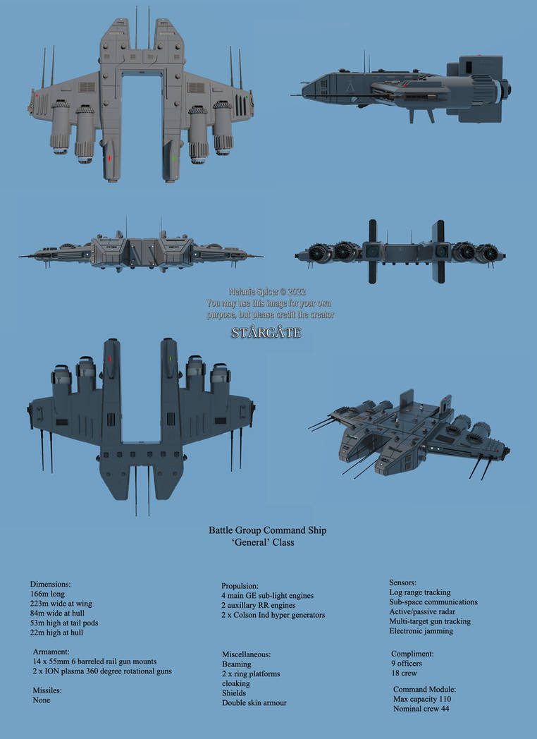 Stargate Command Ship - specs by GateGirl86 on DeviantArt