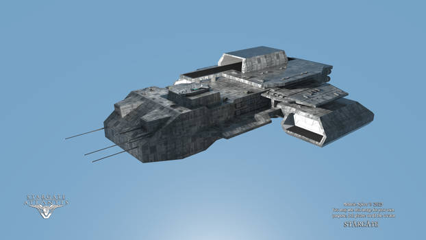 Stargate MC-190 multi-role ship WIP