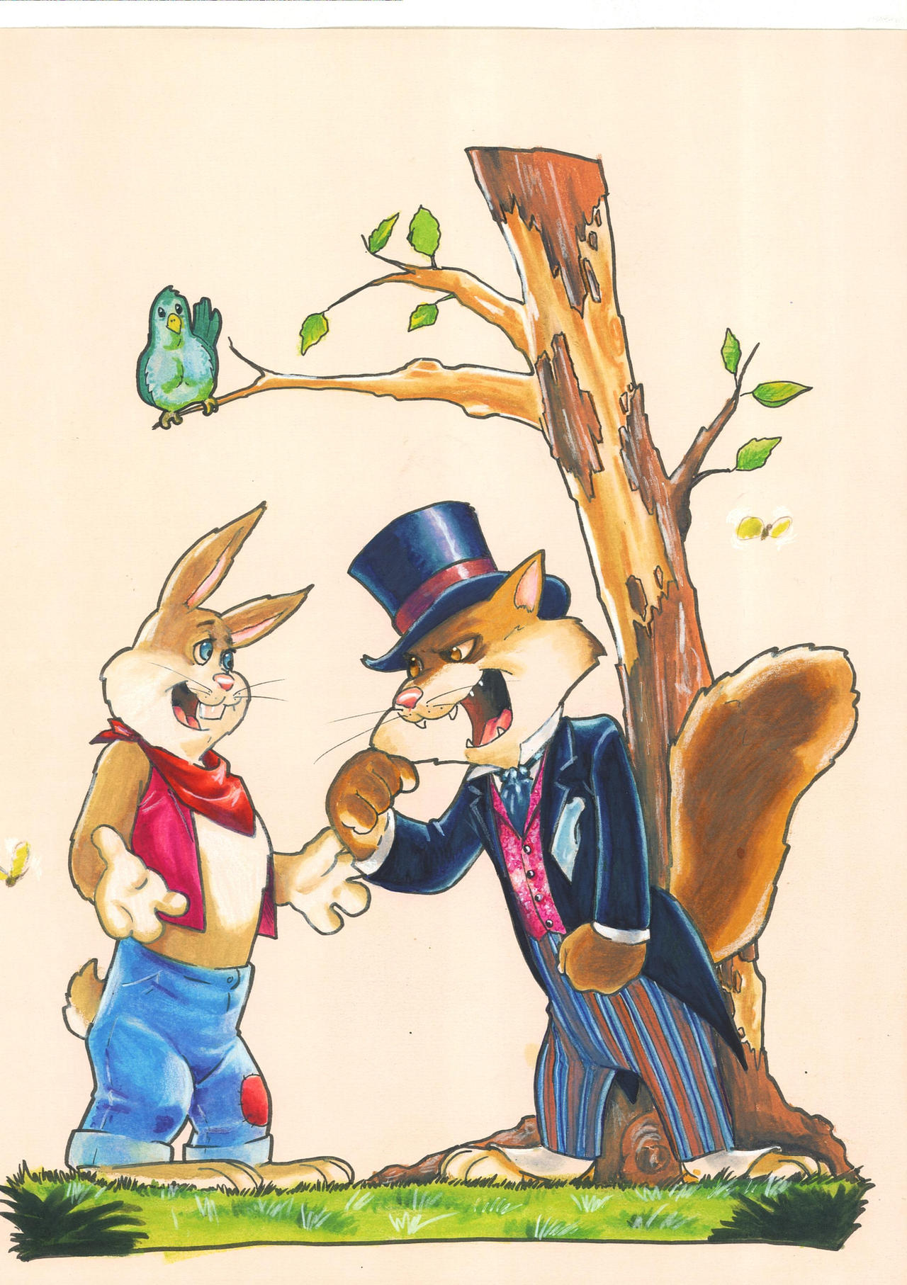 Brer Fox Brer Rabbit Game Brer Rabbit and Brer Fox by Hognatius on DeviantArt