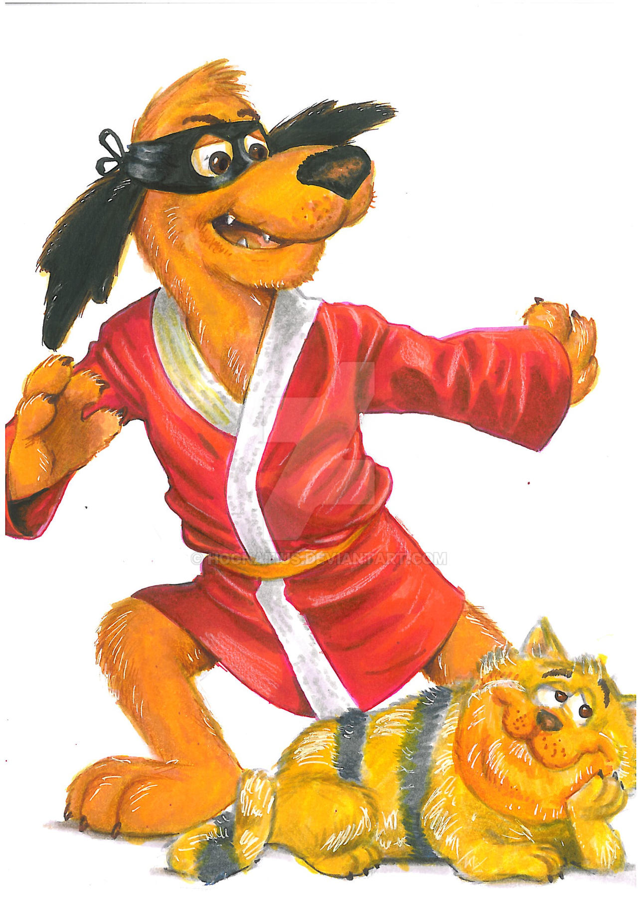 Hong Kong Phooey And Spot By Hognatius On DeviantArt hong-kong-phooey-and-spot-by-hognatius-on-deviantart