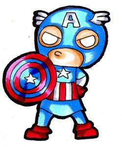 Little Captain America